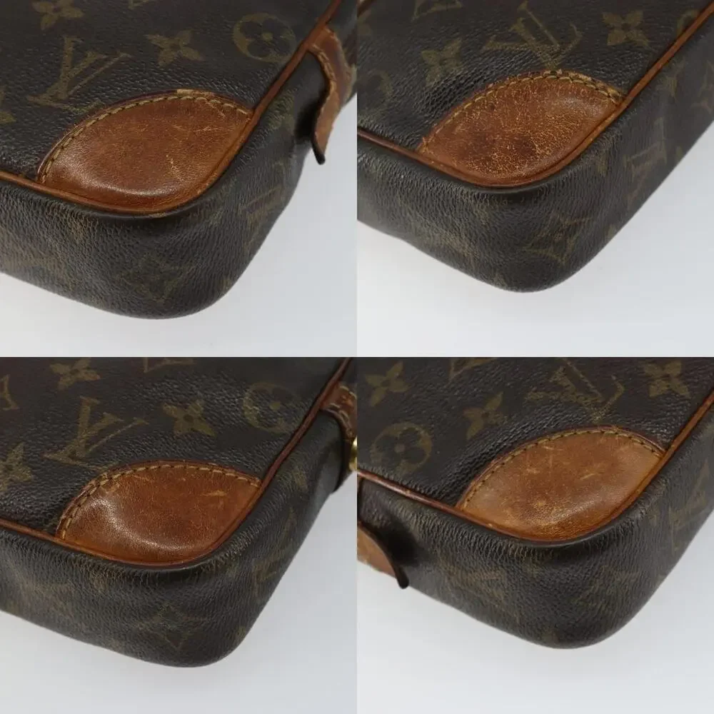 Louis Vuitton Monogram Marly Dragonne GM Clutch Bag Brown